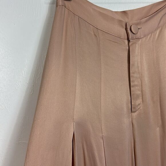 Free People Glow In The Sky Wide Leg Trousers Pants In Twilight Pink Size 2 - Picture 3 of 11